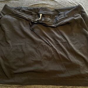 Black Women's Athletic Skort- 3X